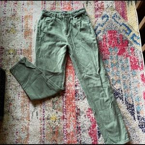 Olive green BDG cords